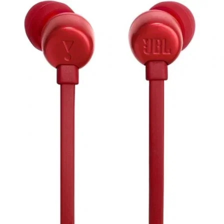 JBL Tune 310C Auriculares Intrauditivos con Micrófono USB-C Pure Bass Rojo - JBLT310CRED